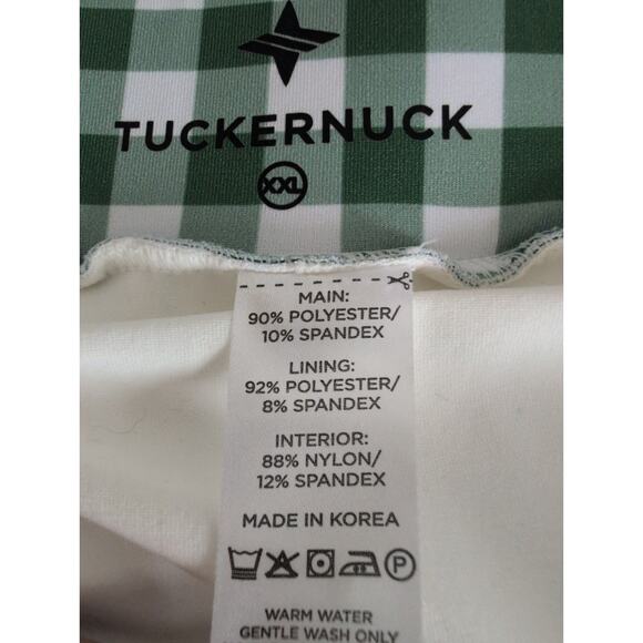 Tuckernuck Karrie Skort Women XXL Green Trellis Gingham Built in Shorts Pull On - Picture 4 of 8